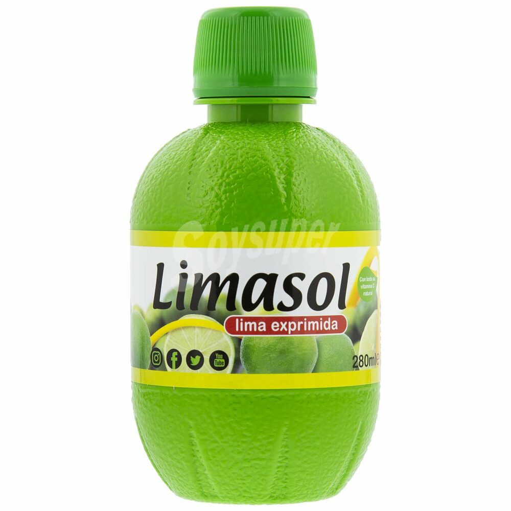 LIMA VERDE EXPRIMIDA SOLIMON 280ML 1U (12)