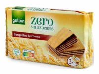 BARQUILLO WAFER CHOCOLATE ZERO S/A GULLÓN 60GRX3 1U (12)