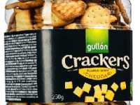 MINI CRACKER QUESO GULLÓN 250GR 1U (12)