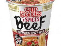NOODLES CUP NISSIN SPICES BEEF 64G 1U (8)