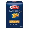 BARILLA FARFALLE 500GR 1U (12) LAZOS