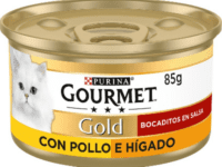 COMIDA GATO PURINA G. GOLD HIGADO 85GR 1U (24)