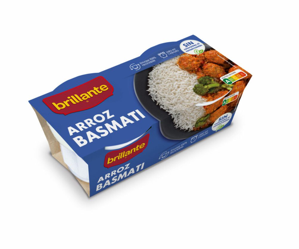 BRILLANTE ARROZ BASMATI VASO PACK 2U 125GR 1U (8)