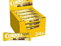 BARRITA CORNY BIG CHOCOLATE Y BANANA 50GR 24U