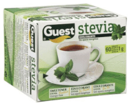 STEVIA EDULCORANTE 60 SOBRES 60G GUEST 1U (20)