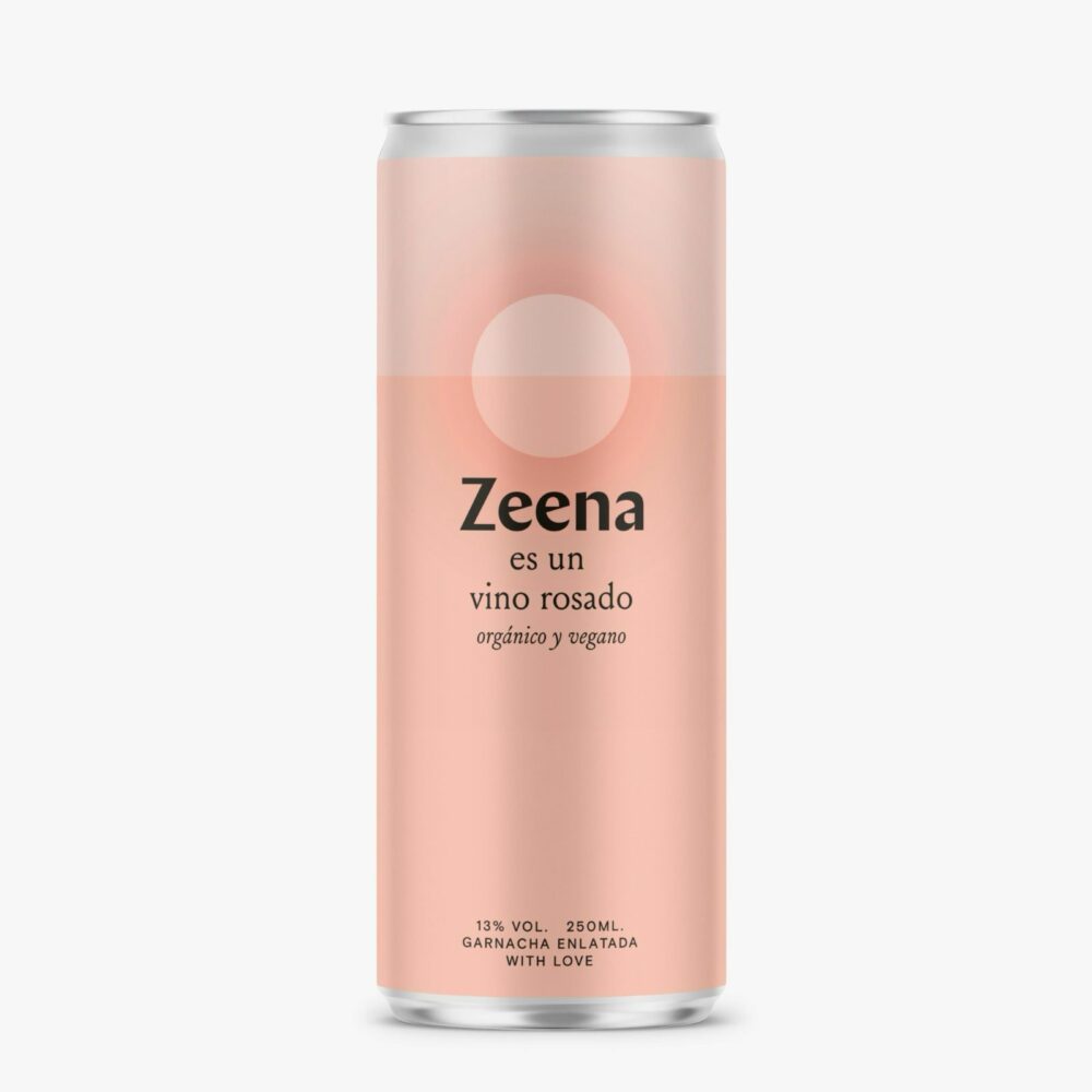 ZEENA VINO ROSADO LATA 250ML 1U (24) PRÓXIMAMENTE**EXCLUSIVA**