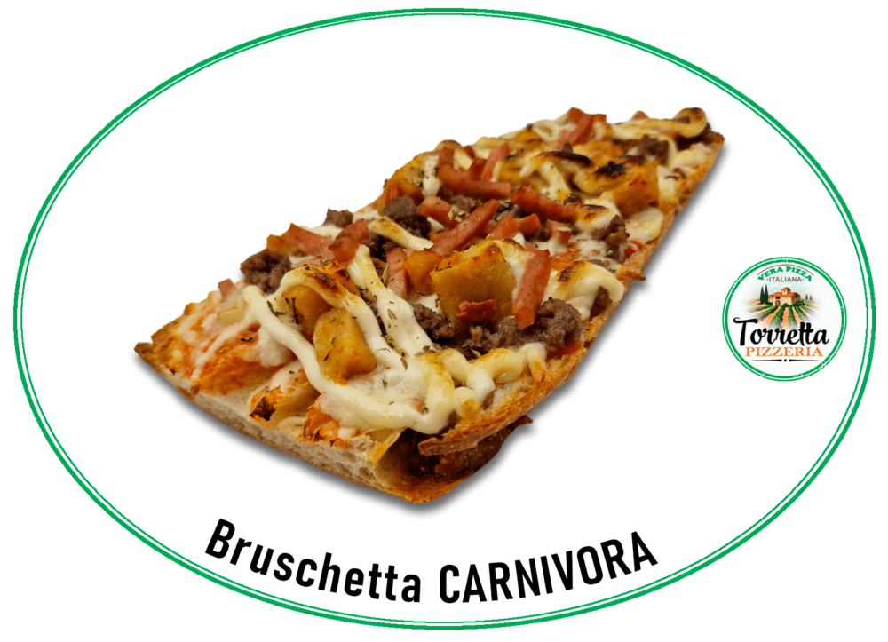 BRUSCHETTA CARNÍVORA 1U (8) CONGELADA