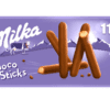 MILKA BISCUITS STICKS 112GR 1U (20)