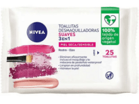 TOALLITAS DESMAQUILLANTE NIVEA SENS. 25U 1U (6)