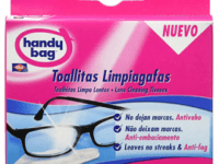 #PC# TOALLITAS LIMPIA GAFAS HANDY BAG CAJITA 10 SOBRES (24)