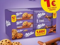 LOTE GALLETAS MILKA COOKIES135G(9U)+STICKS112GR(14) 1.60€