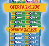 LOTE ORBIT 2X1.20€ GR 4X30U + REFRESHERS 2X16U