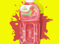 #PC# JUGO FRESA/NATA COCO QUEEN 320ML 1U (24)