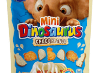 #PC# DINOSAURUS MINI CHOCO-BLANCO DOYPACK 100GR 1'60€ 1U (8)
