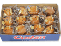 MUFFIN VAINILLA 60GR 20U ENVUELTAS CODAN