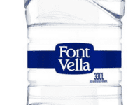AGUA MINERAL FONT VELLA 33CL 1U (35)