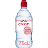 AGUA EVIAN MINERAL NATURAL SPORT 0.75CL 1U (6)