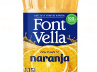 #PC# AGUA FONT VELLA LEVITE NARANJA 1,15L 1U (6)