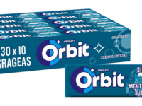 ORBIT GR MENTOL FUERTE 30U