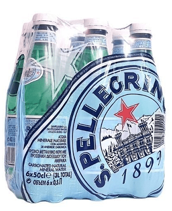 AGUA SAN PELLEGRINO C/GAS PET 0.50L 6U AGUA SAN PELLEGRINO C/GAS PET 0.50L 6U