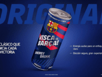 VISCA EL BARÇA! ENER.DRINK LATA ORIGINAL 25CL 1U
