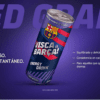 VISCA EL BARÇA! ENER.DRINK LATA LILA UVA 25CL 24U (