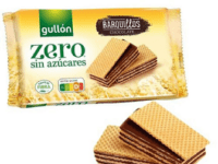 #PC# BARQUILLO WAFER CHOCO ZERO S/A GULLÓN 60G 1U (12)