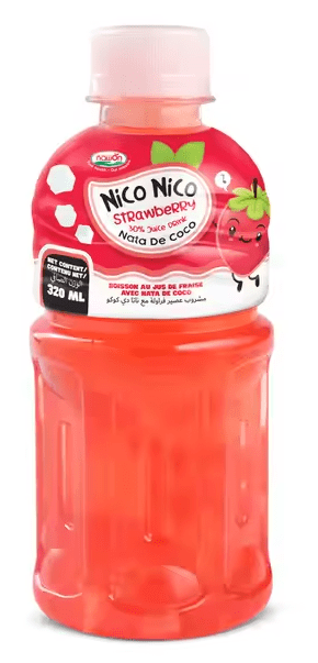 #PC# JUGO NATA COCO FRESA NICO NICO 320ML 1U (24) #PC# JUGO NATA COCO FRESA NICO NICO 320ML 1U (24)
