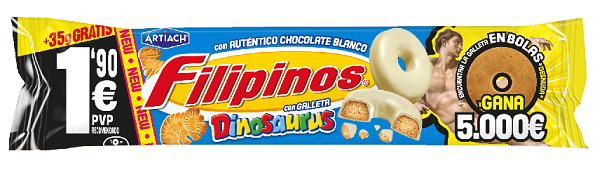 #PC# FILIPINOS DINOSAURUS BLANCO 83+35GR PVP 1’90€ 1U (12) #PC# FILIPINOS DINOSAURUS BLANCO 83+35GR PVP 1'90€ 1U (12)