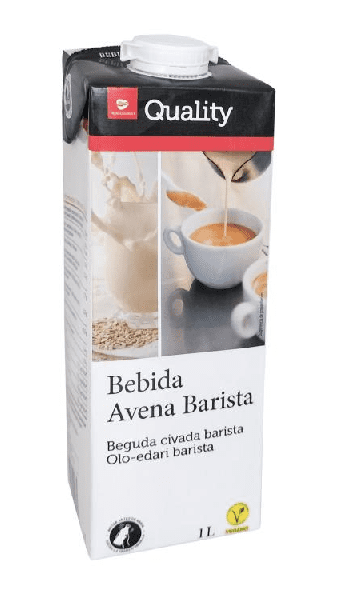 BEBIDA QUALITY AVENA BARISTA 1L 6U HORECA BEBIDA QUALITY AVENA BARISTA 1L 6U HORECA