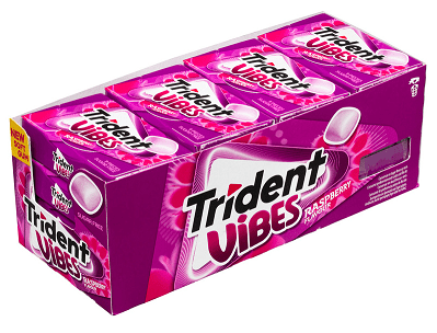 TRIDENT VIBES FRAMBUESA 21GR 16U TRIDENT VIBES FRAMBUESA 21GR 16U