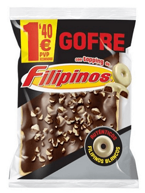 FILIPINOS GOFRE NEGRO 100G PVP 1’40€ 1u (12) FILIPINOS GOFRE NEGRO 100G PVP 1'40€ 1u (12)