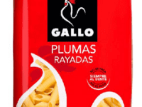 #PC# PASTA GALLO PLUMA RAYADA 1U 450G (18)