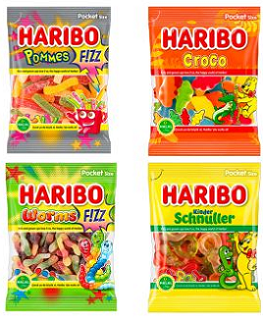 LOTE SURTIDO HARIBO 100GR 36U LOTE SURTIDO HARIBO 100GR 36U