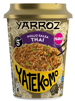 #PC# YARROZ POLLO SALSA THAI CUP 83GR (8) #PC# YARROZ POLLO SALSA THAI CUP 83GR (8)