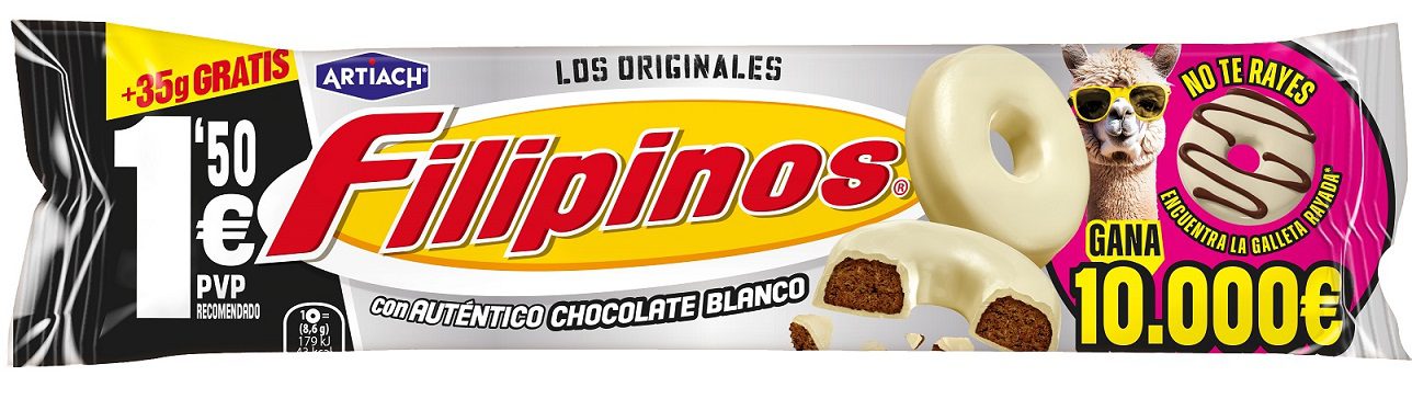 #PC# FILIPINOS BLANCO 93+35GR PVP 1’50€ 1U (12) #PC# FILIPINOS BLANCO 93+35GR PVP 1'50€ 1U (12)