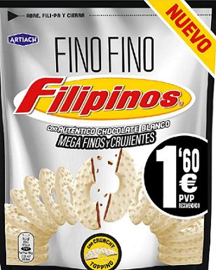 #PC# FINO FILIPINOS BLANCO DOYPACK 70GR 1.60€ 1U (8) #PC# FINO FILIPINOS BLANCO DOYPACK 70GR 1.60€ 1U (8)