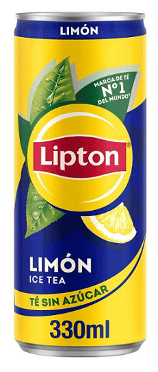 LIPTON LIMON ZERO LATA 33CL 8U (3) LIPTON LIMON ZERO LATA 33CL 8U (3)