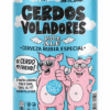 #PC# CERVEZA CERDOS VOLADORES GLUTEN FREE 330ML 6%ALC 1U (12)