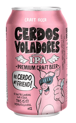 #PC# CERVEZA CERDOS VOLADORES SESSION IPA 4.5º 330ML 6%ALC 1U (12) #PC# CERVEZA CERDOS VOLADORES SESSION IPA 4.5º 330ML 6%ALC 1U (12)