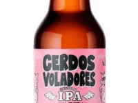 #PC# CERVEZA CERDOS VOL. SESSION IPA 4.5º 330ML 4.5%ALC BOT. 1U (12)