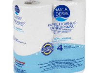 PAPEL HIG. MICADERM 2 CAPAS 4ROLLOS 1U