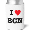 FUNDA NEOPRENO I HEART BCN WHITE 1U