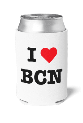 FUNDA NEOPRENO I HEART BCN WHITE 1U FUNDA NEOPRENO I HEART BCN WHITE 1U