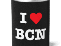 FUNDA NEOPRENO I HEART BCN BLACK 1U