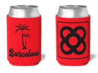 FUNDA NEOPRENO BARCELONA PALM RED 1U