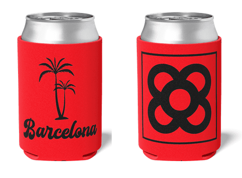 FUNDA NEOPRENO BARCELONA PALM RED 1U FUNDA NEOPRENO BARCELONA PALM RED 1U