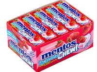 MENTOS INCREDIBLE CHEW FRESA 45G 20U