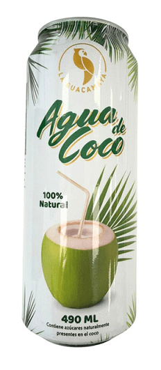 #PC# LA GUACAMAYA AGUA DE COCO LATA 490ML 1U (24) #PC# LA GUACAMAYA AGUA DE COCO LATA 490ML 1U (24)