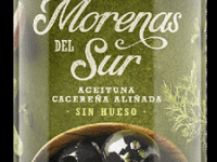 #PC# ACEITUNA CACEREÑA ALIÑADA NEGRA S/H SARASA 350GR 1U (12)